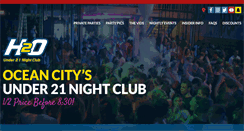 Desktop Screenshot of h2oniteclub.com